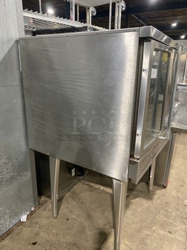 Imperial Commercial Natural Gas Powered Convection Oven! With View Through Door! With Metal Oven Racks! Stainless Steel! On Legs! - Image 2 of 7