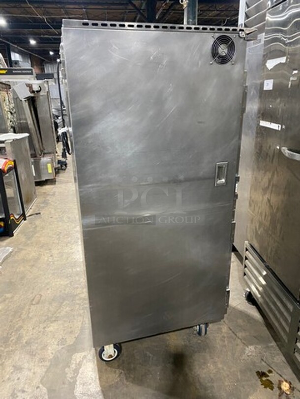 SWEET! FWE Electric Powered Food Warming Cabinet! With Solid Split Door! All Stainless Steel! On Casters! Model: TST16CHP SN: 144082001 120V 60HZ 1 Phase - Image 4 of 8