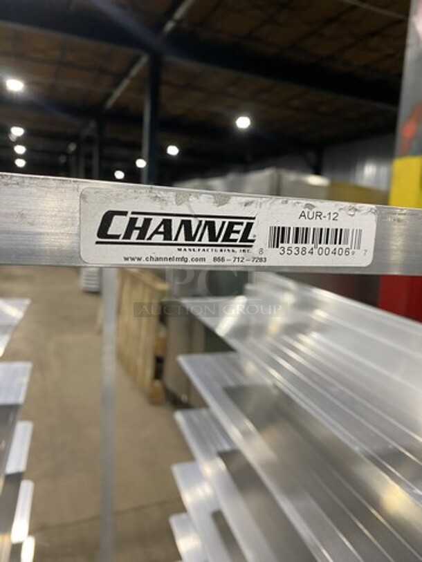 Chanel Welded Full Size Speed Rack! Model AGR12! On Casters!  - Image 6 of 6