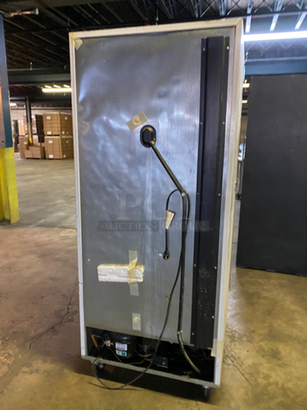Artic Air Commercial Single Door Refrigerator! With Poly Coated Racks! On Casters! Model: R22CWF5 SN: WA84601454 115V 60HZ 1 Phase - Image 4 of 8