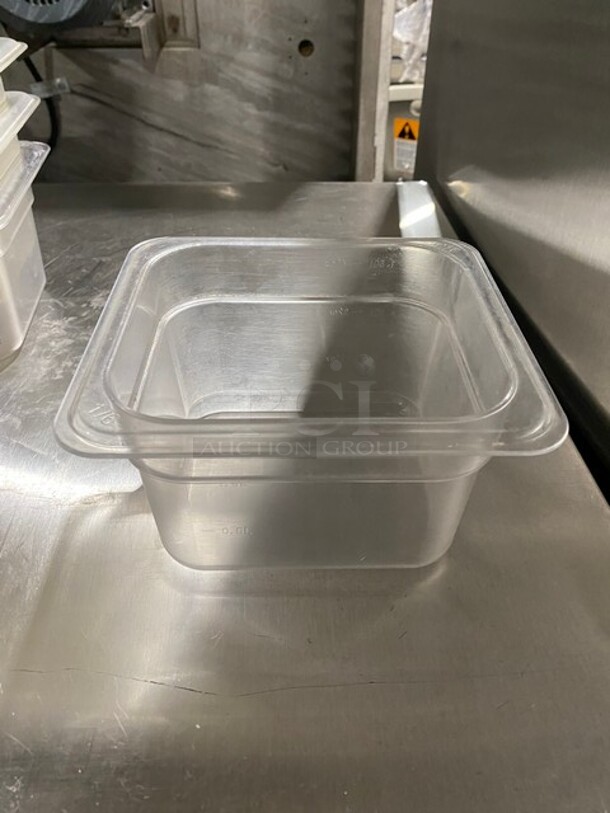 Assorted Poly 1/6 Drop In Pans! 15 X Your Bid! - Image 2 of 4
