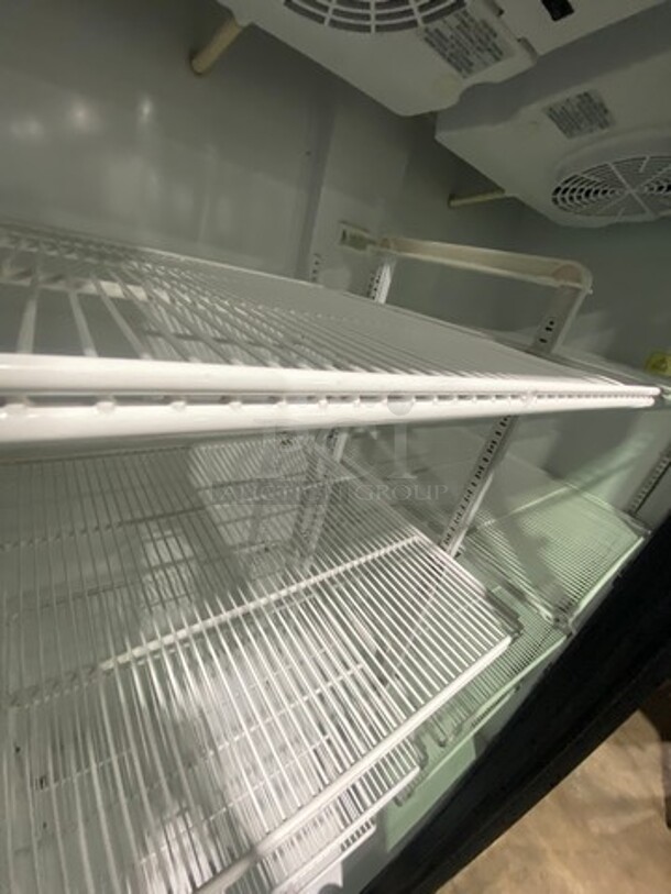 Imbera Commercial 2 Door Reach In Cooler Merchandiser! With View Through Doors! Poly Coated Racks! Model: VRD37CO2 SN: 328160400555 115V 60HZ 1 Phase - Image 5 of 8