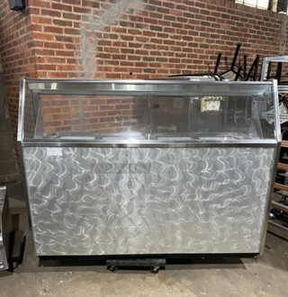 Stainless Steel Ice Cream Dipping Cabinet!