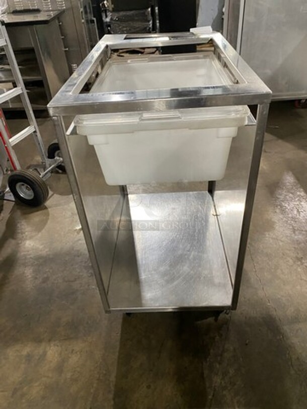 Commercial Breading Station! With Storage Space Underneath! All Stainless Steel! On Casters! - Image 3 of 7