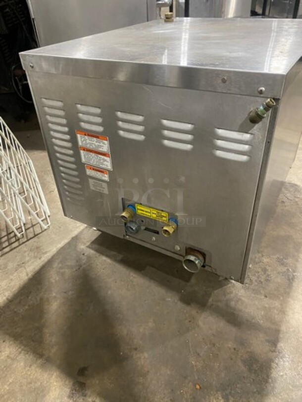 WOW! Vulcan Commercial Electric Powered Single Compartment Steam Cabinet! All Stainless Steel! On Legs! Model: C24EA3 SN: 463011173 208/240V 60HZ 3/1 Phase - Image 4 of 8