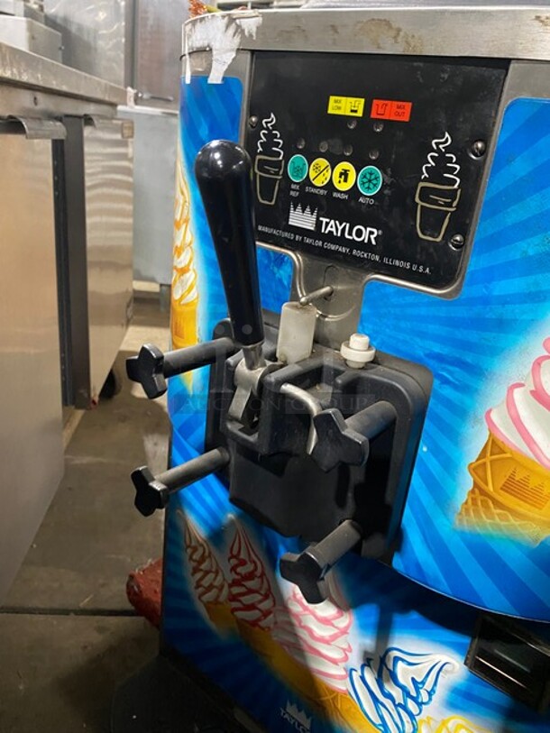 Taylor Crown Commercial Single Flavor Ice Cream Machine! All Stainless Steel! Model: C70733 SN: K8085397 208/230V 60HZ 3 Phase - Image 6 of 9