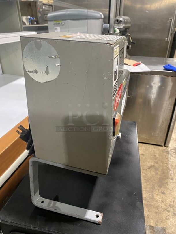 Fleetwood Commercial Countertop Meat Tenderizer Machine! Stainless Steel Body! Working When Removed! Model: ABI SN: 000173! 110V 1 Phase! - Image 2 of 8