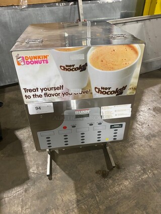 Bunn Commercial Countertop Hot Beverage Dispenser! All Stainless Steel! Model: IMIX5 SN: IMIX045617! 120/208/240V 60HZ 1 Phase!