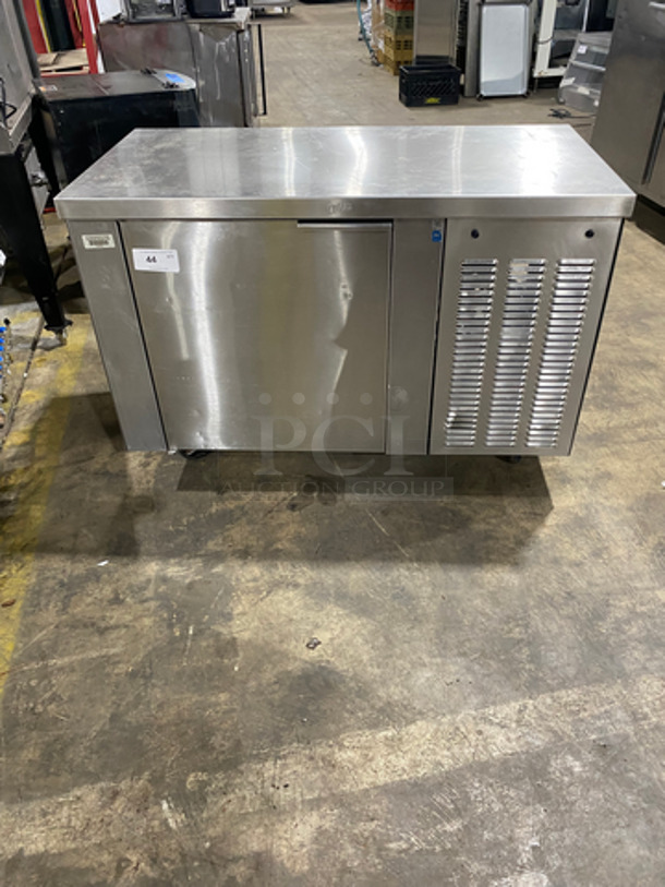 Craig Commercial Single Door Refrigerated Lowboy/ Worktop Cooler! Solid Stainless Steel! On Casters! Model: LB523SC 120V 60HZ 1 Phase