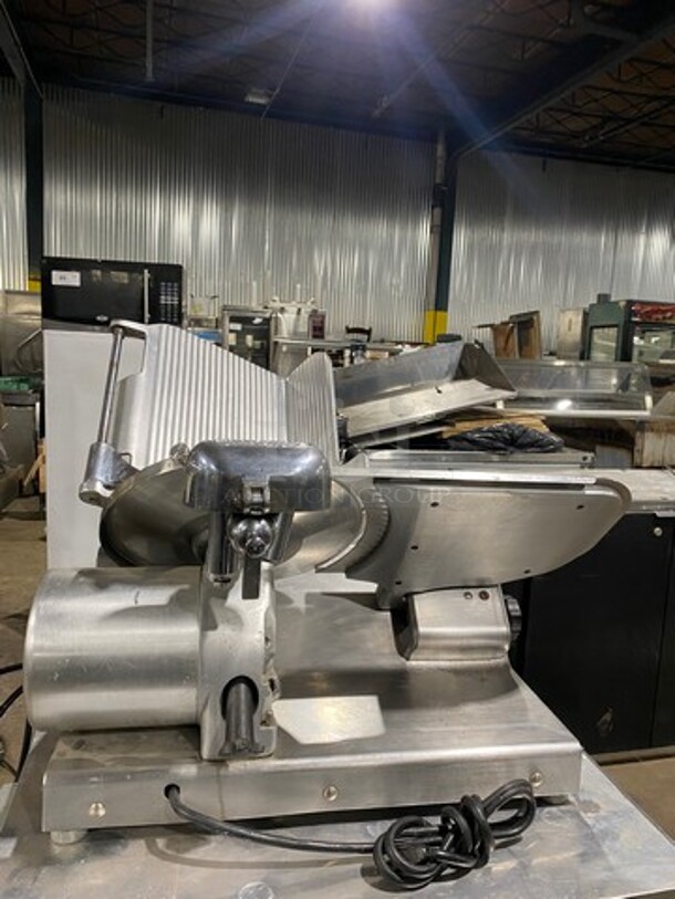 Globe Commercial Countertop Deli/ Meat Slicer! All Stainless Steel! - Image 2 of 9