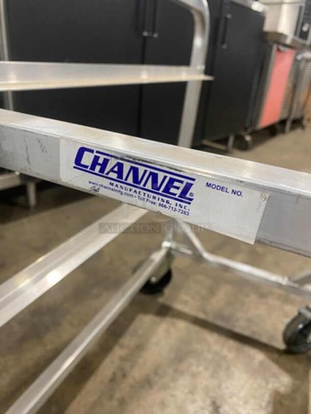Channel Commercial Pan Transport Rack! On Casters! - Image 5 of 6