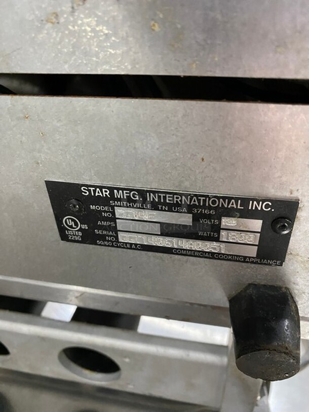 Star Pro Max Stainless Steel Commercial Countertop Electric Powered Panini Press! - Image 8 of 9