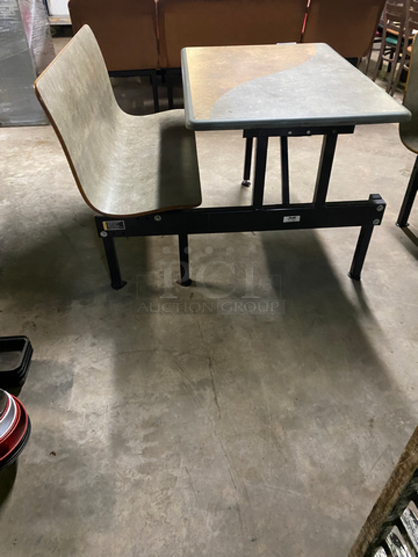 Subway Single Sided Booth Chair! - Image 4 of 7