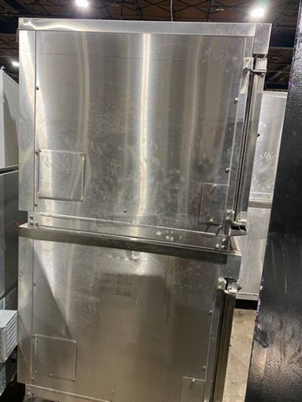 Hardt Commercial Natural Gas Powered Rotisserie Machine! With View Through Front Access Door! All Stainless Steel! Model: INFERNO3500 SN: 100935HFD11174 - Image 4 of 12