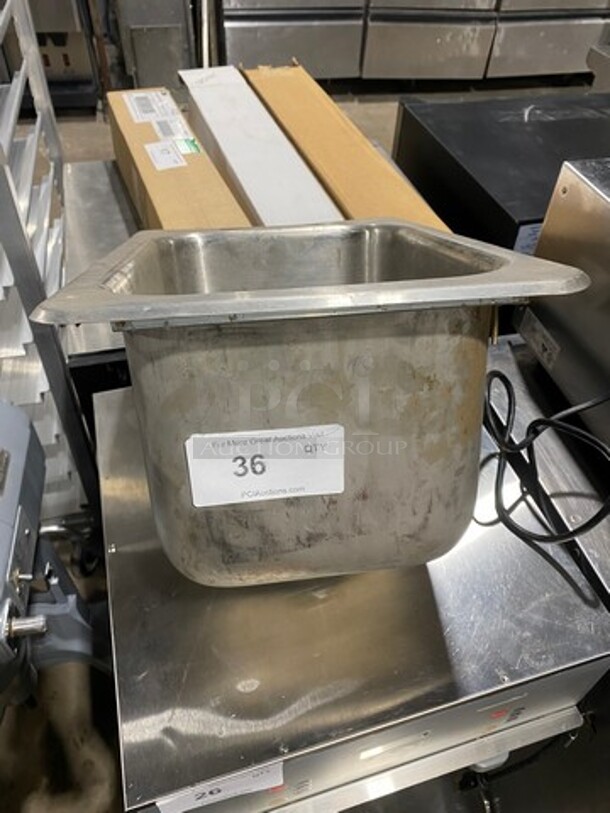 Advance Tabco Commercial Single Bay Drop In Sink! Stainless Steel! - Image 2 of 6