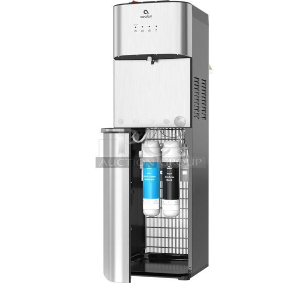 2 BRAND NEW IN BOX! Avalon A5BOTTLELESS Stainless Steel Self Cleaning UV Bottom Loading Water Cooler. 115 Volts, 1 Phase. 2 Times Your Bid! - Image 1 of 4