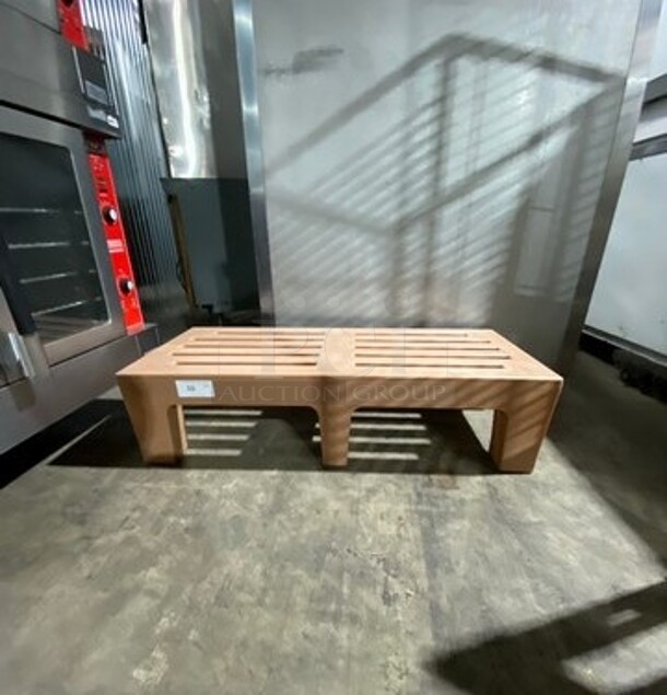 Cambro Brown Poly Dunnage Rack! - Image 1 of 7