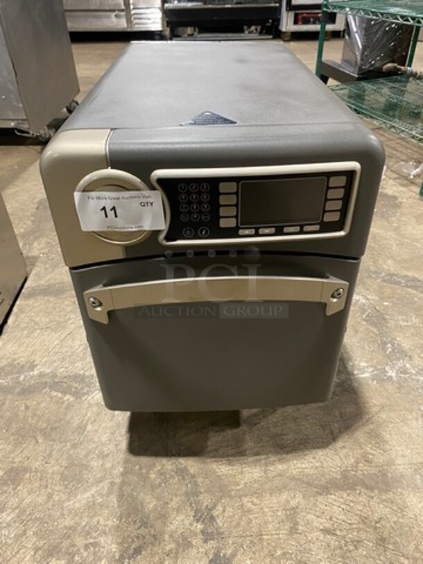 LATE MODEL! 2020 Turbo Chef Commercial Countertop Rapid Cook Oven! On Small Legs! Model: NGO SN: NGOD51714 208/240V 60HZ 1 Phase