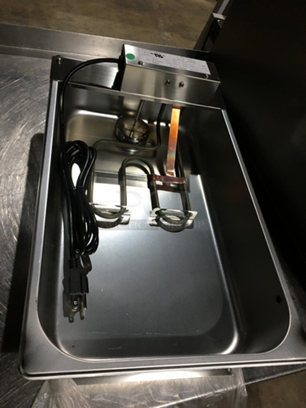 BRAND NEW! IN THE BOX! Stainless Steel Evaporator Tray Pan! 120V 60HZ - Image 6 of 7