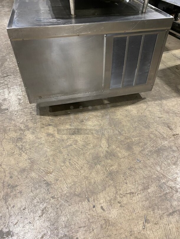 NICE! Delfield Refrigerated 2 Drawer Chef Base! With Additional Storage Space Underneath! All Stainless Steel! On Casters! 115V 1 Phase! Model: 17C52P SN: 1703150002864! - Image 3 of 8