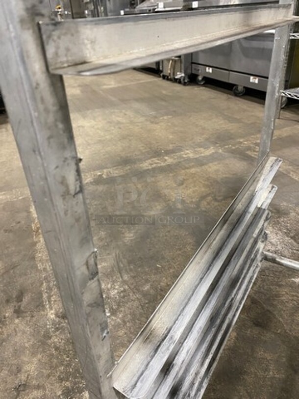 Winco Metal Commercial Pan Transport Rack! On Casters! - Image 4 of 6