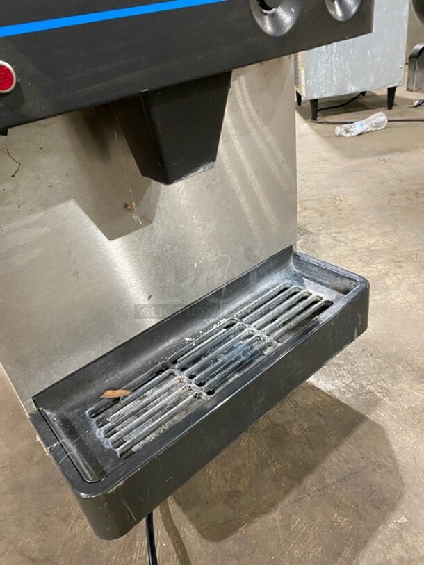 WOW! Late Model Hoshizaki Commercial Countertop Refrigerated Ice Maker/Dispenser And Water Dispenser! All Stainless Steel! On Legs! Model: DCM270BAH SN: P25525D 115-120-V   - Image 6 of 8