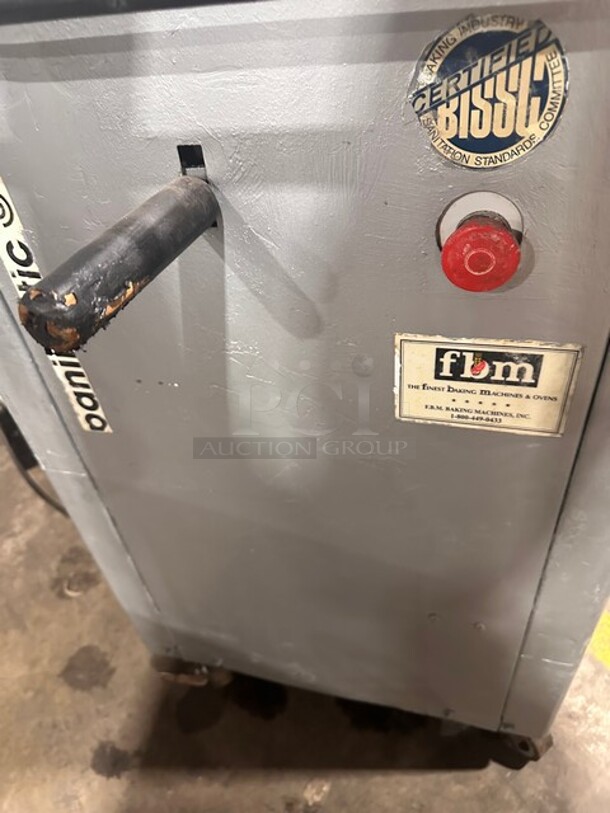 Panimatic Commercial Floor Style Square Cut Dough Molder/ Divider! All Stainless Steel! On Casters! - Image 7 of 8