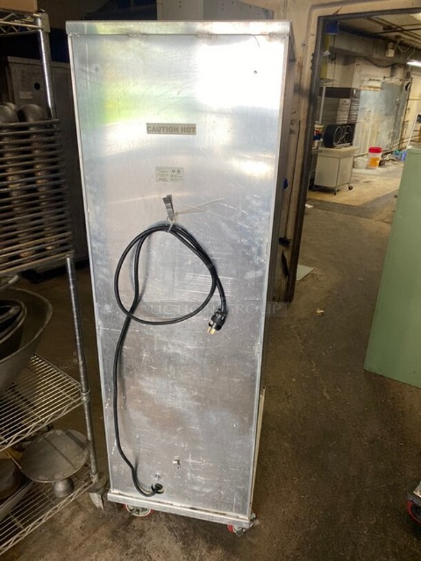 Win Holt Full Height Insulated Mobile Heated Cabinet! Working When Removed! MODEL INHPL-1836C 120V  - Image 3 of 8