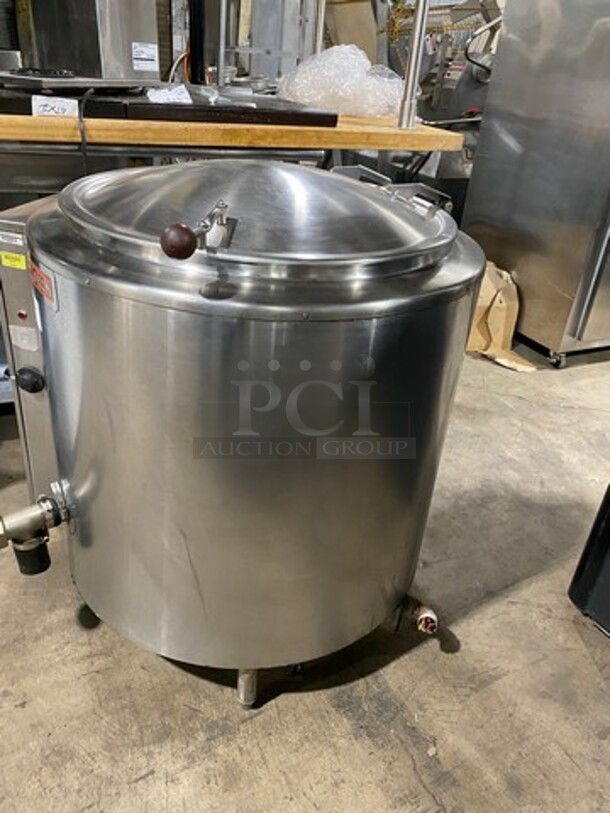 Groen Commercial Electric Powered Soup Kettle! All Stainless Steel! On Legs! Model: EE40 SN: 342D 208V 3 Phase - Image 2 of 11