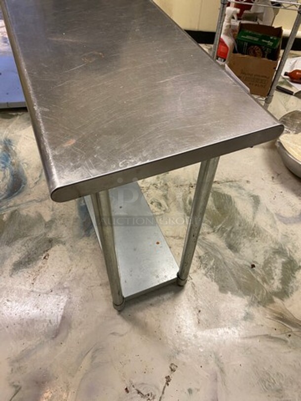 AmGood Solid Stainless Steel Work Top/ Prep Table! With Storage Space Underneath! On Legs! - Image 4 of 7