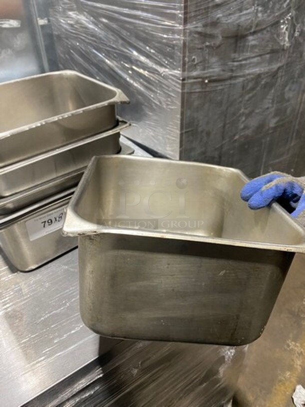 Commercial Steam Table/ Prep Table Food Pans! All Stainless Steel! 8x Your Bid! - Image 7 of 7