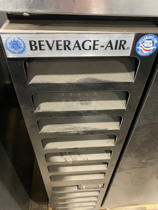 NEW! SCRATCH-N-DENT! LATE MODEL! Beverage Air Commercial Refrigerated Kegerator! With 3 Door Storage Space Underneath! Model: DD94HC1B144 SN: 12700972 115V 60HZ 1 Phase - Image 3 of 12