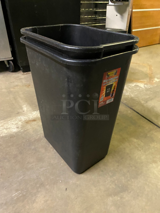 Black Poly Trash Bins! 2x Your Bid! - Image 3 of 4