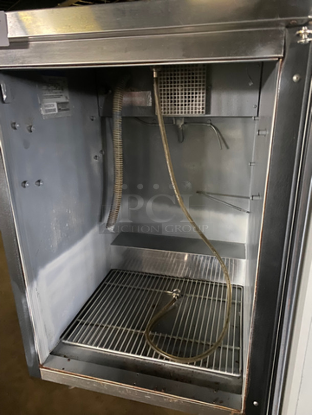 Beverage Air Commercial Refrigerated Single Tap Beer/Drink Dispenser! With Storage Area Underneath! With Poly Coated Rack! On Casters! Model: R134A SN: 4400624 115V 60HZ 1 Phase - Image 5 of 8