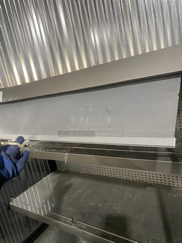 Hydra Kool Commercial Refrigerated Open Grab-N-Go Display Case! Solid Stainless Steel! MODEL KGLOF40S SN:15224021 1PH - Image 8 of 8