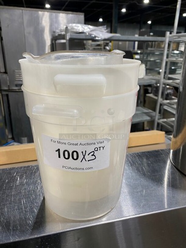 Assorted Size And Style Food Containers! 3x Your Bid! - Image 1 of 9