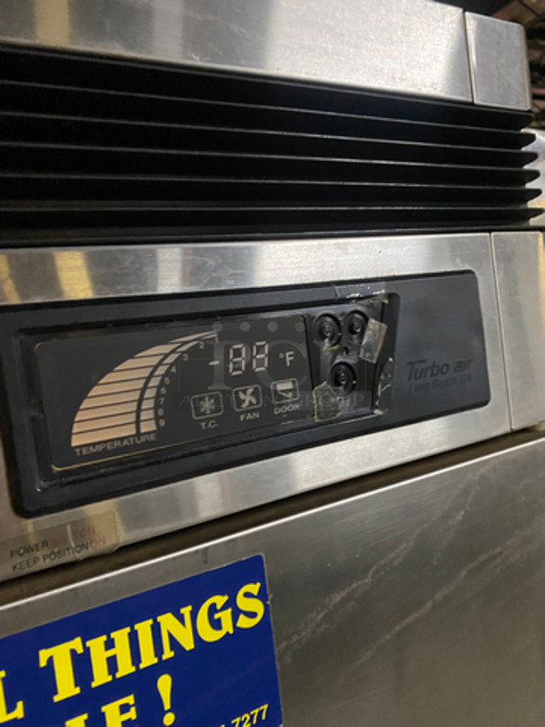 Turbo Air Commercial 3 Door Reach In Refrigerator! With Metal Racks! All Stainless Steel! With Casters! Model: TSR72SD SN: BD7R0113 115V 60HZ 1 Phase - Image 10 of 12