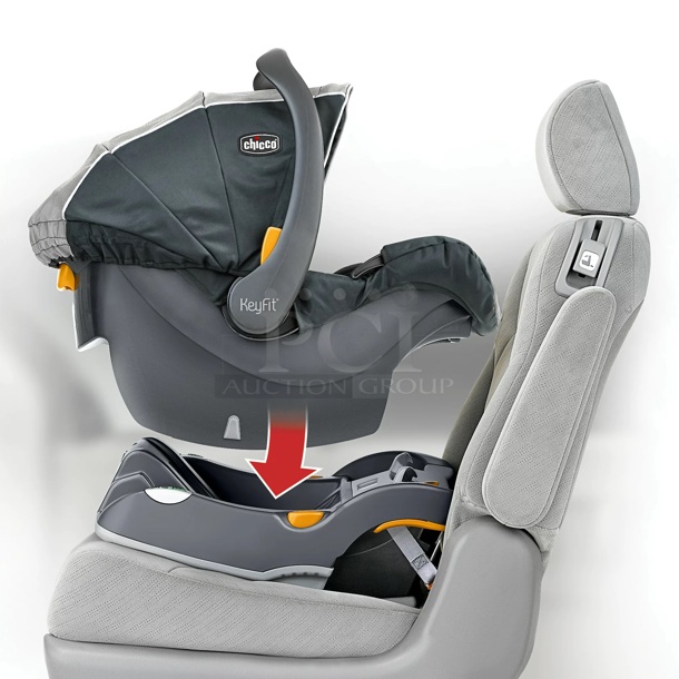 Chicco KeyFit Infant Car Seat - Encore (Black/Grey).
16.50 x 27.00 x 24.00 - Image 3 of 5