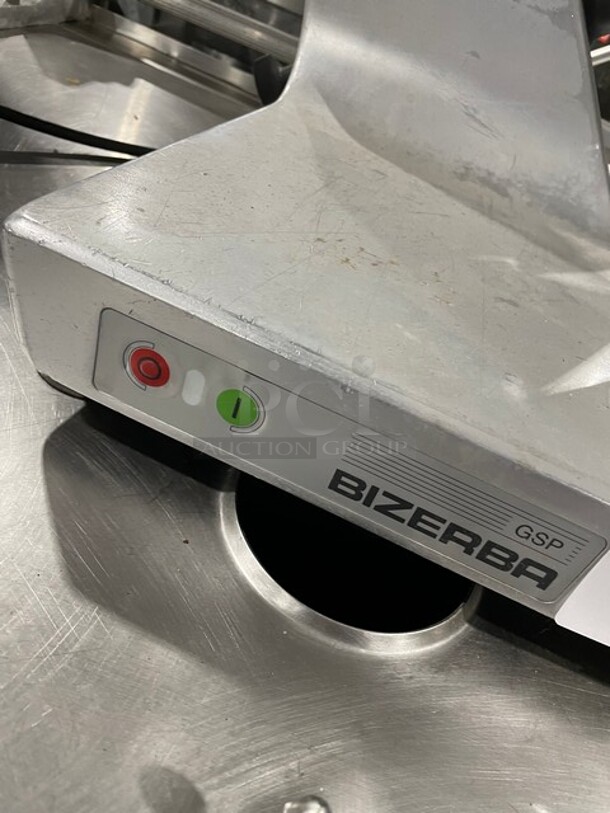 WOW! Bizerba GSP Commercial Countertop Meat Slicer! All stainless Steel! 120V 1PH! SN: 10290977! - Image 7 of 8