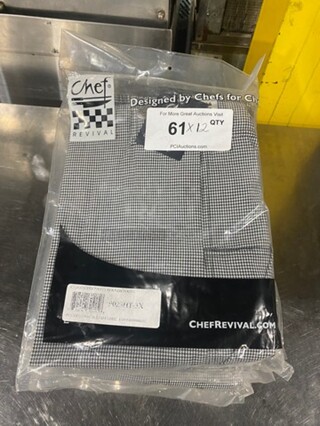 NEW! Chef Revival Chef's Pants! 12x Your Bid!