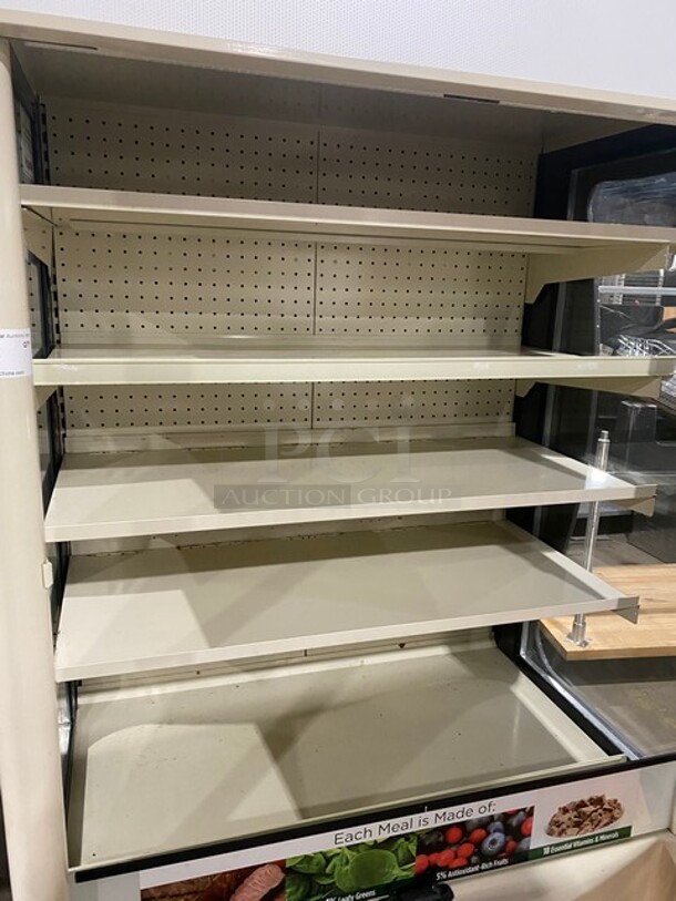 AHT Commercial Refrigerated Open Grab-N-Go Display Case! With View Through Sides, And With Front Cover!   Model: ACXLULLED SN: 30456200000686 208/230V 1PH  - Image 5 of 9