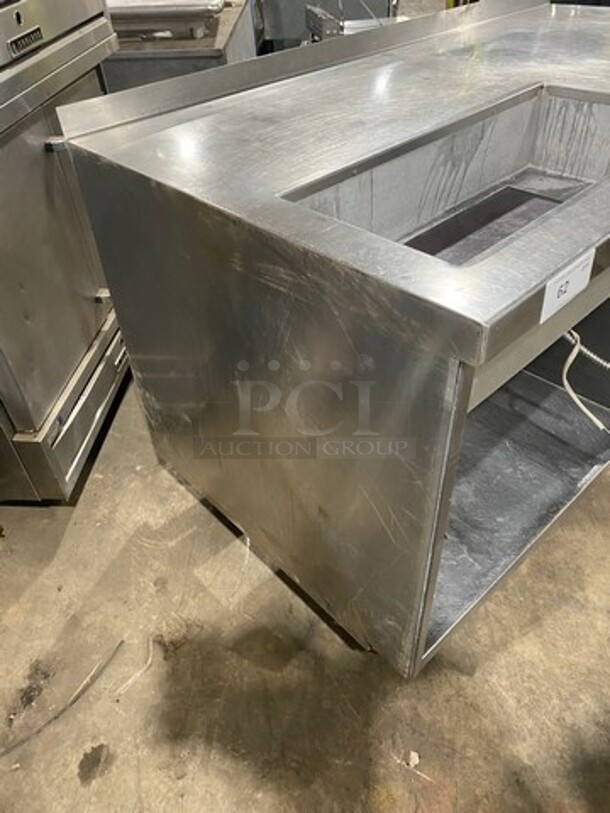 Commercial Electric Powered Single Well Food Warmer Serving Station! With Storage Space Underneath! All Stainless Steel! On Legs! SN: 1111150001569 208/240V 60HZ 1 Phase - Image 3 of 8