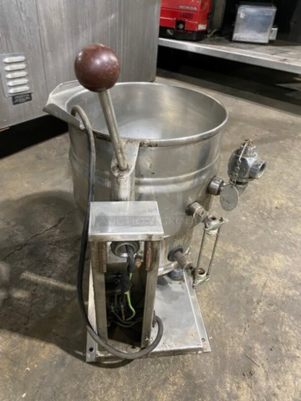 Groen Commercial Electric Powered Tilting Kettle! All Stainless Steel! Model: TDB610 SN: 113091 208/240V 60HZ 1 Phase - Image 4 of 8