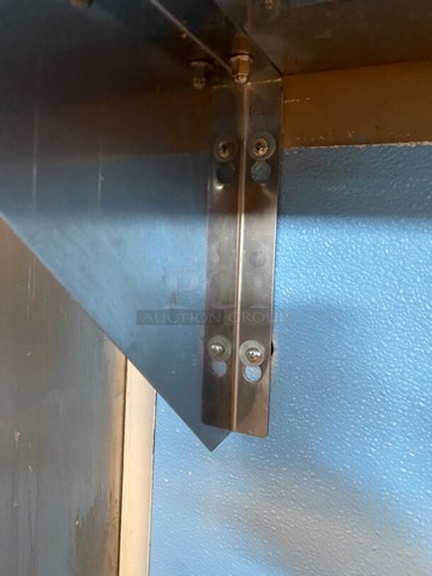 Commercial Solid Stainless Steel Wall Mount Shelf! - Image 4 of 5