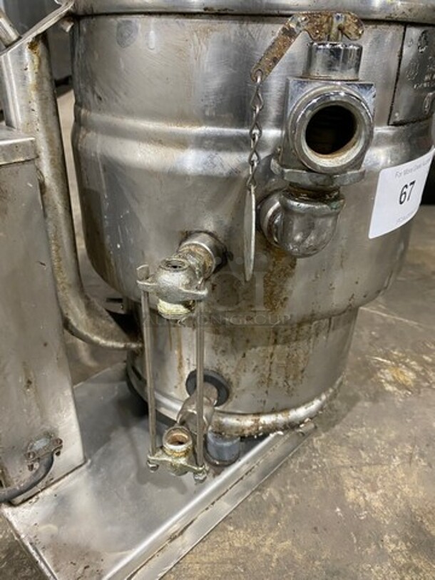 Groen Commercial Electric Powered Tilting Kettle! All Stainless Steel! Model: TDB610 SN: 113091 208/240V 60HZ 1 Phase - Image 6 of 8