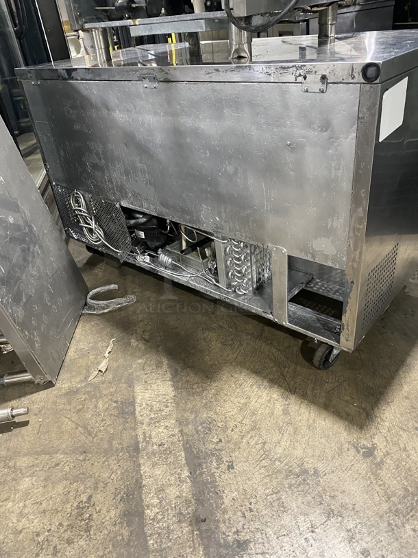 Turbo Air Commercial 4 Drawer Refrigerated Lowboy/Worktop Cooler! All Stainless Steel! on Commercial Casters! Model TUR-60SD-D4! 115 V 1 Phase! - Image 3 of 7
