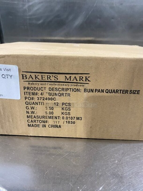 NEW! IN THE BOX! Bakers Mark Quarter Size Baking Sheet Pans! - Image 2 of 7