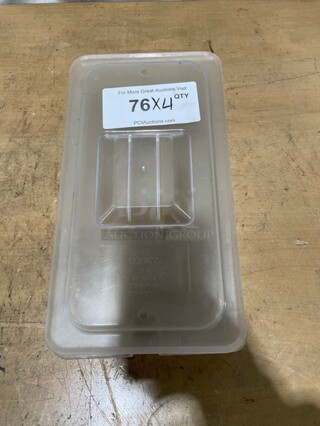 Winco Assorted Steam Table/Hotel Pan Lids! 4X Your Bid! 