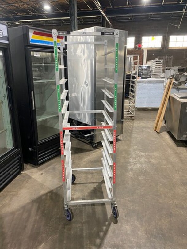 Metal Commercial Pan Transport Rack! On Casters! - Image 1 of 2