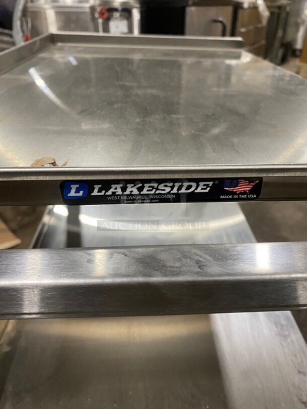 Lakeside Stainless Steel 3 Shelf Utility Cart! - Image 5 of 8